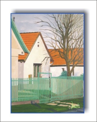 Zöld kerítés